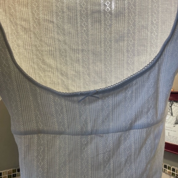 NWT Out From Under Urban Outfitters Sleepless Night Pointelle Scoop Cropped Top - Picture 4 of 4